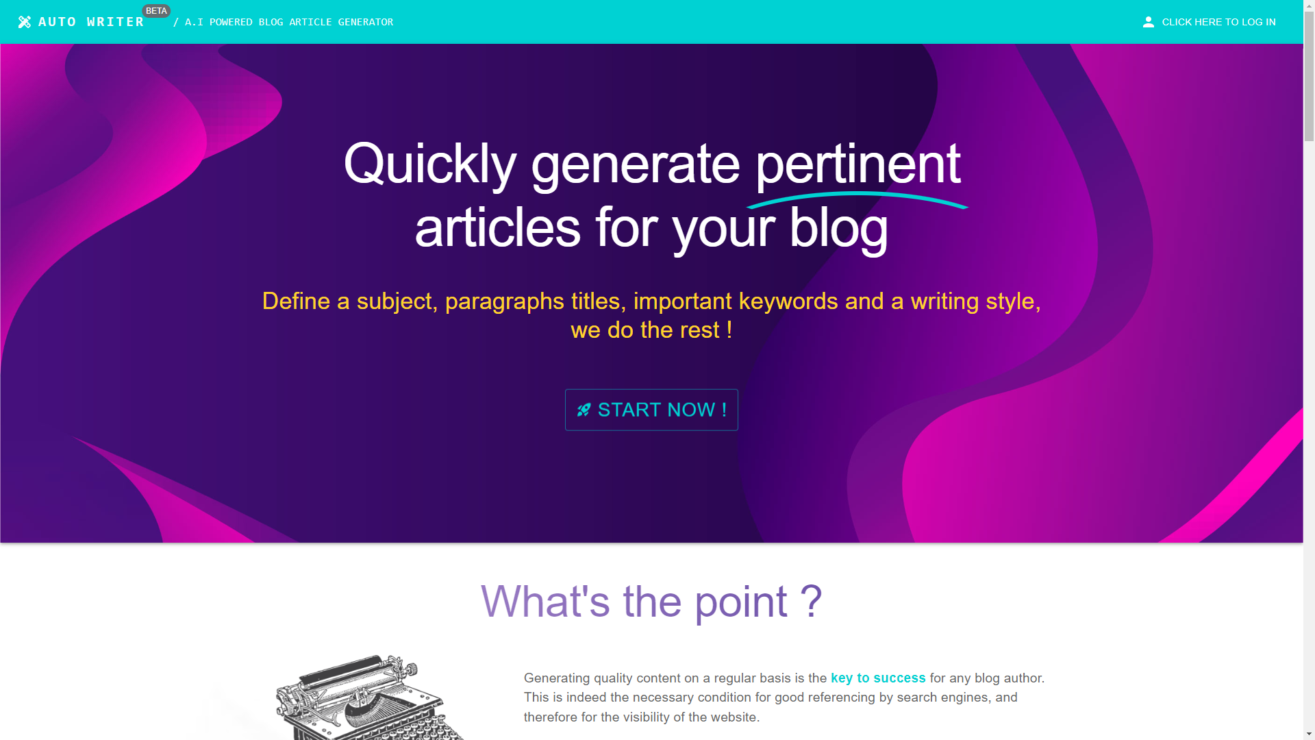 AutoWriter